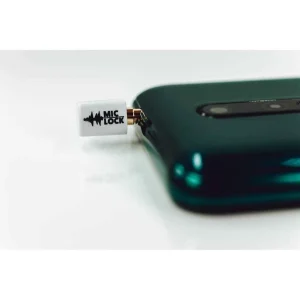 Mic-Lock 3.5mm Mini Single Ended Microphone Blocker White - view 3