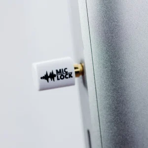 Mic-Lock 3.5mm Mini Single Ended Microphone Blocker White - view 4