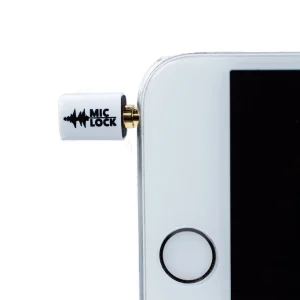 Mic-Lock 3.5mm Mini Single Ended Microphone Blocker White - view 6