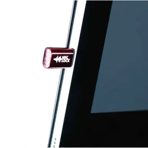 Mic-Lock USB-C Mini Single Ended Microphone Blocker Mirror Red - view 4