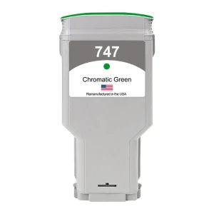 US Remanufactured for HP 747 300mL Chromatic Green Ink Cartridge