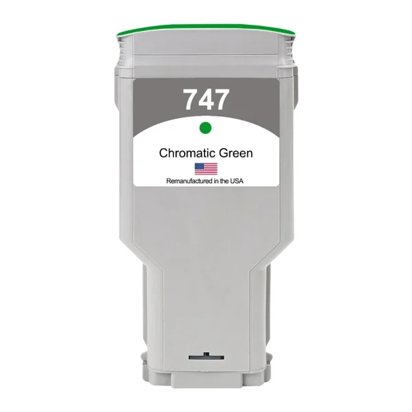 US Remanufactured for HP 747 300mL Chromatic Green Ink Cartridge