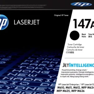 New, Pre-owned, Original HP 147A Standard Yield Black Toner Cartridge, W1470A