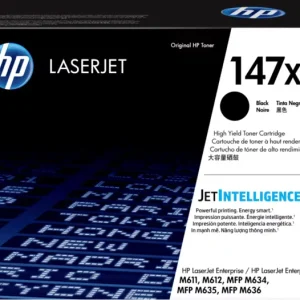 New, Pre-owned, Original HP 147X High Yield Black Toner Cartridge, W1470X