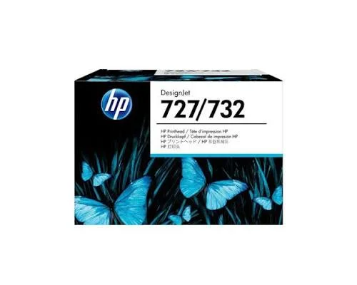 New, Pre-owned, Original HP 727/732 Standard Yield Printhead Kit, B3P06A