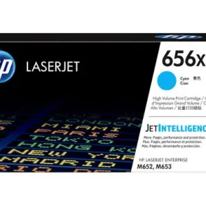 New, Pre-owned, Original HP 656X High Yield Cyan Toner Cartridge, CF461X