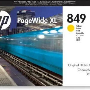 New, Pre-owned, Original HP 849 Standard Yield Yellow Ink Cartridge, 1XB38A