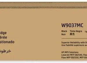New, Pre-owned, Original HP W9037MC High Yield Black Toner Cartridge