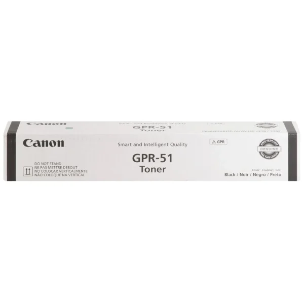 New, Pre-owned, Original Canon GPR-51 Standard Yield Black Toner Cartridge, 8516B003