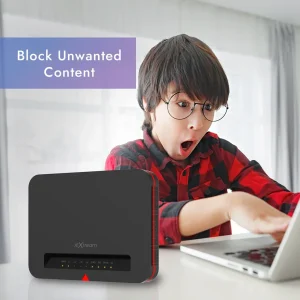 FX20 Wi-Fi Router with SmartWeb Filter Protection & Defense-in-Depth Security - view 4