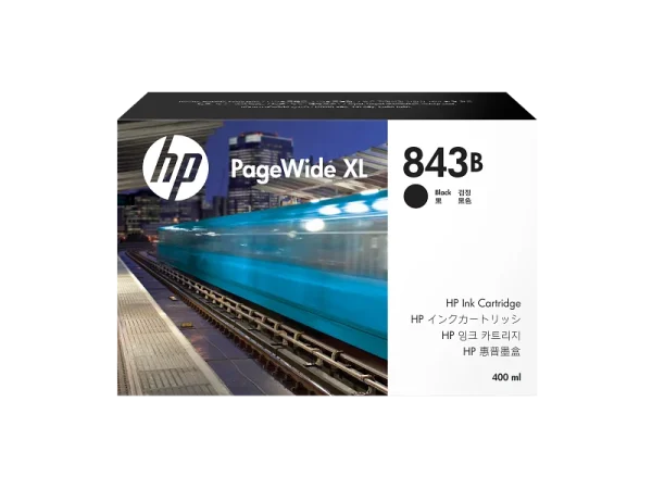 New, Pre-Owned, Original HP 843B High Yield Black Ink Cartridge, C1Q61A