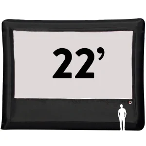 Elite Outdoor Movies Platinum 22' Inflatable Screen