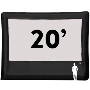 Elite Outdoor Movies Home 20' Inflatable Screen - view 10