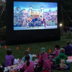 Elite Outdoor Movies Home 10' Inflatable Screen - view 2
