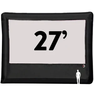 Elite Outdoor Movies Platinum 27' Inflatable Screen - view 2