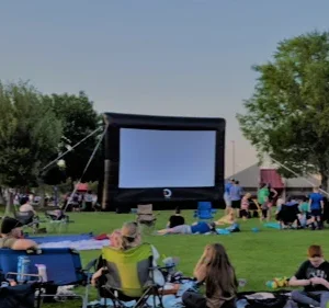 Elite Outdoor Movies Professional 20' Inflatable Screen - view 2