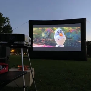 Elite Outdoor Movies Platinum 32' Inflatable Screen