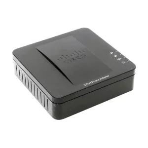 SPA112 Cisco 2-Port VoIP Analog Telephone Adapter ATA
