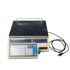 CAS CL5000-B Commercial Price Computing Label Printing Scale | CL5000B Bench Scale (USED) Needs weight calibration