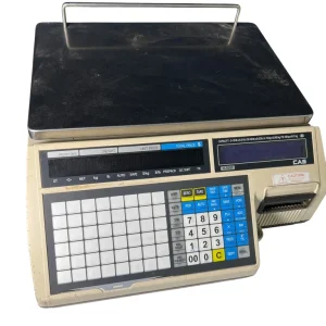 CAS CL5000-B Commercial Price Computing Label Printing Scale | CL5000B Bench Scale (USED) Needs weig - view 2