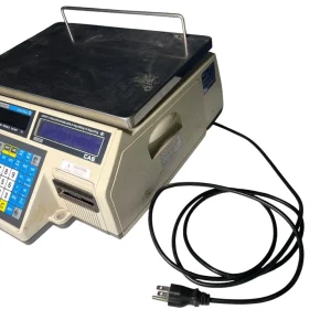 CAS CL5000-B Commercial Price Computing Label Printing Scale | CL5000B Bench Scale (USED) Needs weig - view 4