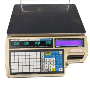 CAS CL5000-B Commercial Price Computing Label Printing Scale | CL5000B Bench Scale (USED) Needs weig - view 6
