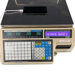 CAS CL5000-B Commercial Price Computing Label Printing Scale | CL5000B Bench Scale (USED) Needs weig - view 8