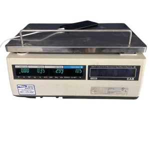 CAS CL5000-B Commercial Price Computing Label Printing Scale | CL5000B Bench Scale (USED) Needs weig - view 9