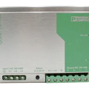Phoenix Contact QUINT-PS-3x400-500AC/24DC/20 Power Supply (UNTESTED)