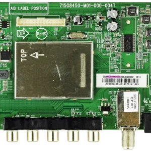 Vizio 756TXHCB01K0570 Main Board for D39HN-E1 (LTQDVLKU Serial)