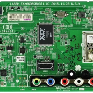 EBR82560705 LG Main Board, EAX66950503(1.0), 63575148, 82560705, 49LF5400-UE AUSWLJM, 49LF5400-UE