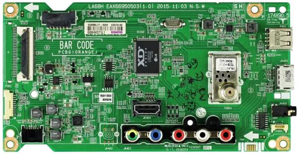 EBR82560705 LG Main Board, EAX66950503(1.0), 63575148, 82560705, 49LF5400-UE AUSWLJM, 49LF5400-UE