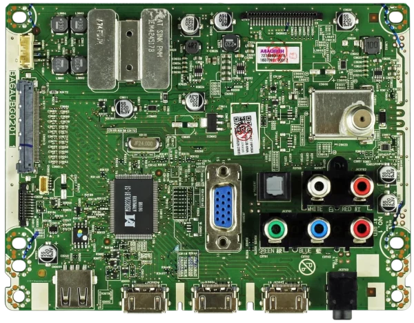 A6AUBMMA-001 Sanyo Main Board, A6AUBUH, BA6AUBG0201, A6AUB-MMA, FW50D36F