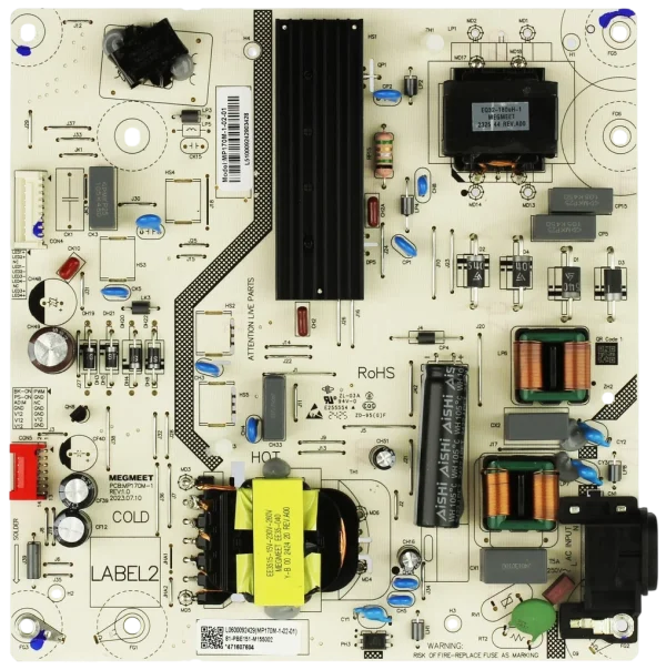MP170M-1-02-01 Funai Power Supply, 81-PBE151-M155002, 65PUL7973/F7