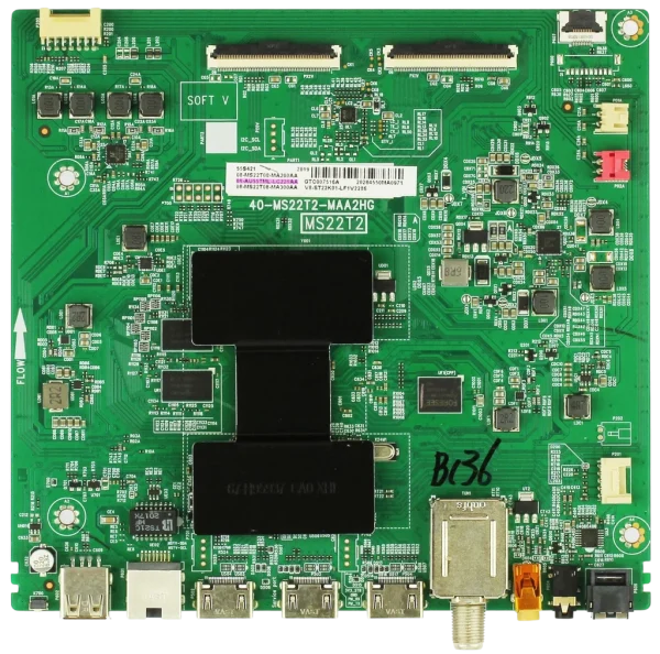 08-MS22T08-MA200AA TCL Main Board, 08-AU55TML-LC220AA, 08-MS22T08-MA300AA, V8-ST22K01-LF1V2286, 55S421
