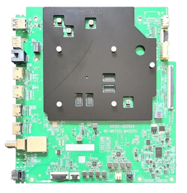 G0301-000613-Z00 TCL Main Board, G0301-000613-Z00, G0102-000564, 40-M653GI-MAB2HG, 75QM6K, 85QM6K, 85QM61K, 85QM63K, ...