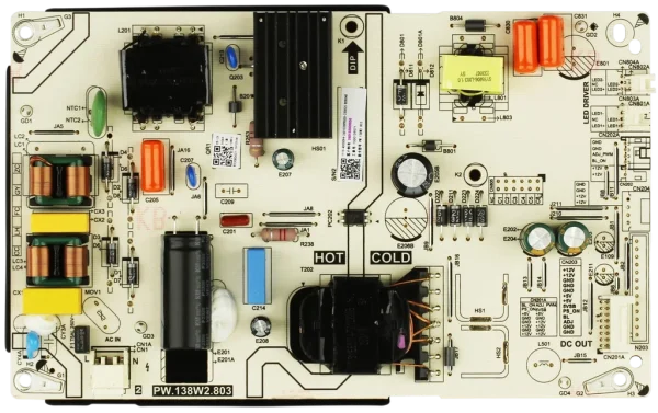 260132009850 Philips Power Supply Board, PW.138W2.803, 50PUL6533/F7