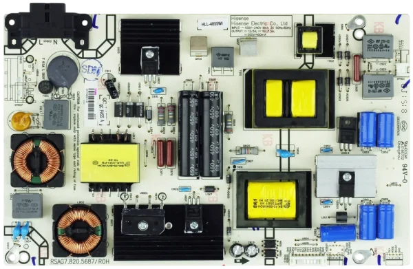 173562 Hisense Power Supply, RSAG7.820.568/ROH, HLL-4855WI, 50H5GB