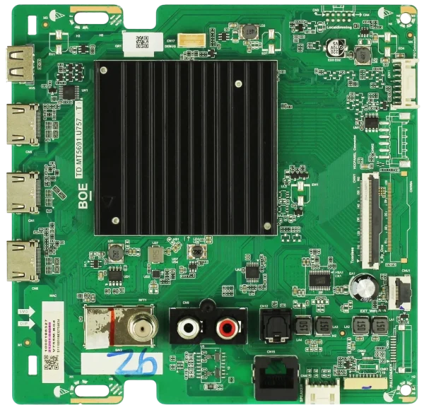 21201-04089 Vizio Main Board, TD.MT5691.U757, LBSFR5KZ3001370, V755M-K04