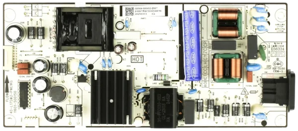TCL G0504-000452-Z00 Power Supply Board