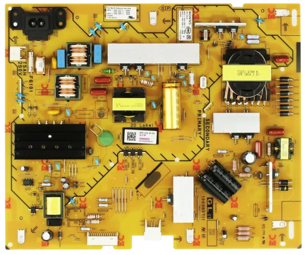 1-004-422-21 Sony Power Supply, 100985711, APS-434/B, KD-55X80J, KD55X79J, KD-55X85J, KD-55X80CJ, KD-55X80K