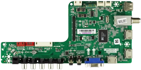 Sanyo 02-MB3393-COS001 Main Board for DP65E34 (P65E34-00 Chassis)
