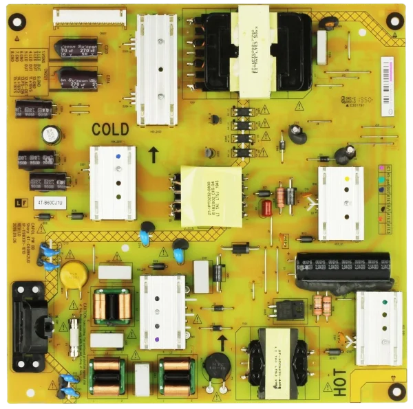 09-60CAP0L0-00 Vizio Power Supply, 1P-1198X01-1010, 4T-C60BK2UD, 4T-B60CJ1U, V605-H3