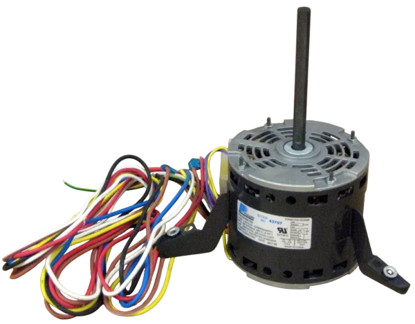43787 A/C Blower Motor 1/2 HP 115 V 1075 RPM for Goodman B1340020S (Refurbished)