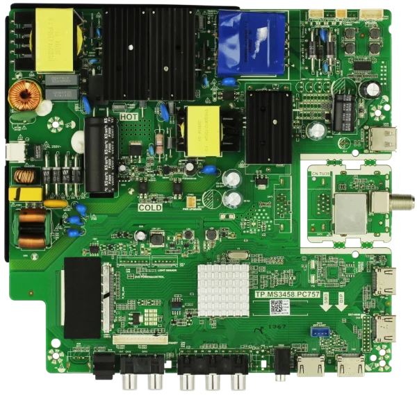 DCCK202005-035 Sceptre Main Board / Power Supply Board, TP.MS3458.PC757, U515CV-UMR