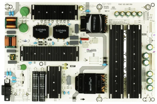 248855 Hisense Power Supply, RSAG7.820.8847/ROH, E166702, HLP-5570WM, 65H9F
