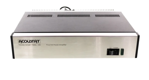 Acoustat Twin-200 Transnova Pure Fet Power Amplifier (Powers On)