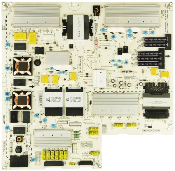 EAY65894501 LG Power Supply, LGP55G1-210HP, EPCA40CB1A, 3PCR02876A, OLED55G1PUA, OLED55G1RUA