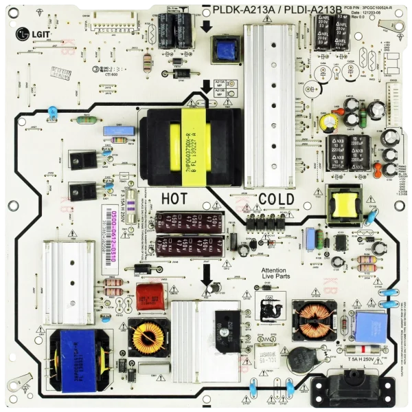 0500-0612-0310 JVC TV Module, power supply board, PLDK-A213A/PLDIA213B, 3PCGC10052A-R, BC50R