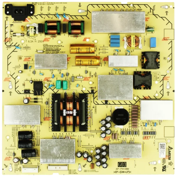 1-006-109-22 Sony Power Supply, 100610922, 2955064304, AP-P410BM, XBR-85X900H, KD-85X91J, KD-85X91CJ, XBR-75X950H